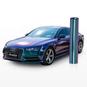 CARLAS 1,52*16,5 m/rollo diamante coche camaleón vinilo envoltura película coche pegatinas alto brillo Multicolor perla película - Product Image 1