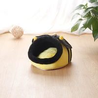 Charette chaude en peluche pour maison avec Hamster, lit d'animaux petits, planeur à sucre, cochon d'inde, lapin et petit Animal, en peluche