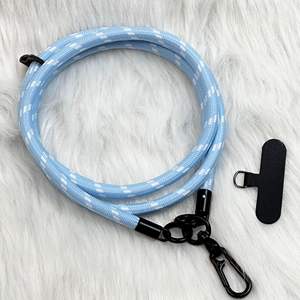 ユニバーサル調節可能クロスボディ携帯電話ストラップ厚手ポリエステルネックストラップヘビーデューティアンチロス安全テザーコード - Product Image 6