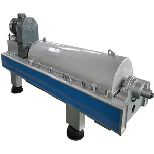 Horizontale Industriële Decanter Centrifuge Machine Palmolie Slib Scheiding Afval Modder Decanter Centrifuge