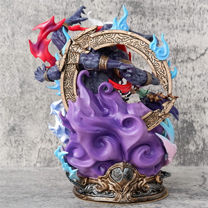 CHXU <span class=keywords><strong>Action</strong></span> <span class=keywords><strong>Figure</strong></span> Anime di Alta Qualità One Piece Roronoa Zoro con Doppia Testa Modalità Yama, Giocattolo da Collezione in PVC - Product Image 4