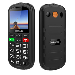 <span class=keywords><strong>โทร</strong></span>ศัพท์กันน้ำ 4G สำหรับผู้สูงอายุ หน้าจอ 2.0 นิ้ว รองรับซิมคู่ ปุ่ม SOS ฉุกเฉิน <span class=keywords><strong>โทร</strong></span>ศัพท์แบบแท่ง ทนทาน - Product Image 2