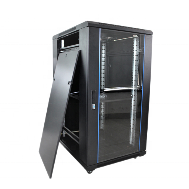 4u 6u 9u 12u 21u 24u 42u 47u Network Cabinet 19 Inch Rack Mount Cctv Standard Server Ip55 Ip 65 Outdoor BLACK OEM Steel Status