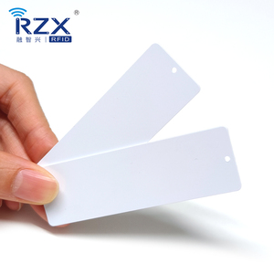 Kho mã <span class=keywords><strong>QR</strong></span> mã vạch in ấn số iso18000 6C MONZA R6P m730 M750 UHF RFID thẻ PVC với lỗ cho quản lý Pallet - Product Image 3