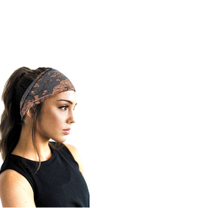 Yoga Sporty Dazed Elastisches Haarband im europäischen und amerikanischen Stil mit rutschfestem Design, Hip-Hop, speziell für Damen - Product Image 1
