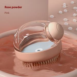 Di lusso portatile in plastica eco-friendly Pet spazzola da doccia morbida pettine da massaggio per cani gatti toelettatura 250ml Shampoo comodo - Product Image 5