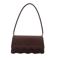Nouveau sac à bandoulière tendance couleur bonbon pour femmes, sac à main en cuir PU avec fermeture à bouton