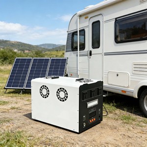 Station d'alimentation extérieure 2000W 2kWh, grande capacité, tension stable, portable, directement de l'usine - Product Image 6
