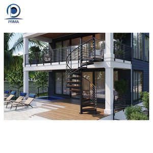 Prima <span class=keywords><strong>escalera</strong></span> personalizada escalones de madera de goma escaleras minimalistas modernas <span class=keywords><strong>escalera</strong></span> para el diseño del hogar Decoración de <span class=keywords><strong>dos</strong></span> pisos - Product Image 4