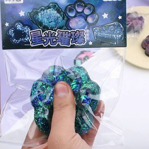 Juguetes Sensoriales Kawaii de PVC con Forma de Pata de Gato Galaxy, Juguetes Antiestrés para Niños, para Apretar y Divertirse en Familia, para Niños y Niñas - Product Image 5