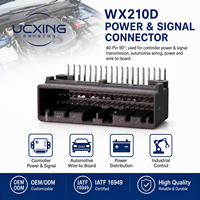 Connecteur de têtes de bornes PCB MX34016NF3 WX-210 à 40 broches, angle droit 90 degrés, pas de 2,2 mm, 2,5 A 12 V, certifié IATF16949, OEM d'usine