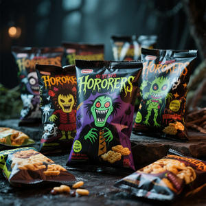 ถุง Mylar พิมพ์ลายดิจิทัลรีไซเคิลได้กำหนดได้เอง3.5 7 14 28กรัมเมล็ดหญ้าลูกกวาดรัมมี่แคลิแพ็คกันกลิ่น - Product Image 2