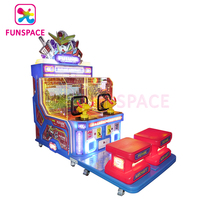 Machine de jeu d'arcade à monnayeur pour enfants, tir au pistolet à balles, pour aire de jeux intérieure