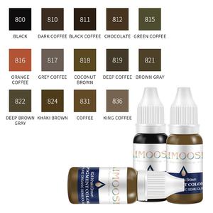 Aimoosi Pigment de couleur professionnel 99% Taux de coloration pour machines de tatouage et de <span class=keywords><strong>maquillage</strong></span> <span class=keywords><strong>permanent</strong></span> pour les lèvres et les sourcils - Product Image 3