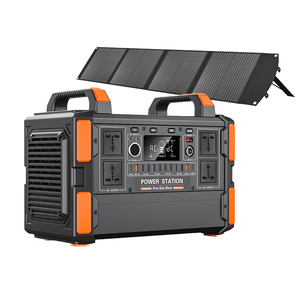 Générateur solaire 300W-2500W LiFePO4, station d'alimentation portable avec charge solaire pour voiture, utilisation en camping en plein air, onde sinusoïdale pure - Product Image 1