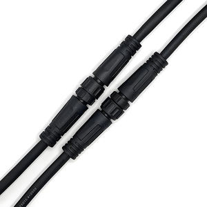 Heißer Verkauf OEM Wasserdichter IP67 Steckverbinder 2 <span class=keywords><strong>3</strong></span> 4 5 6 Pin M12 Elektrischer Stecker Buchse Solar LED Licht Lampe Stromkabel Verlängerungskabel - Product Image 4