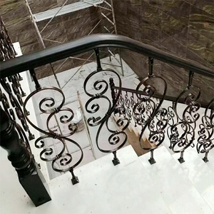 Ringhiera per Scale in Ferro Battuto dal Design Semplice VIKO, Bestseller - Product Image 3