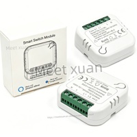 Module d'interrupteur intelligent Wi-Fi Tuya Mini, interrupteur d'éclairage DIY sans neutre, contrôle bidirectionnel, 220V 110V, Smart Life 10A, compatible Alexa Google Home