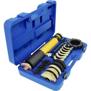 KS เครื่องมือ-ชุดเครื่องมือบุชชิ่งสล็อต460.1705สำหรับพุ่มไม้ช่องเสียบแบริ่งเงียบ (19ชิ้น)-EAN 4042146642344รถหนัก - Product Image 5