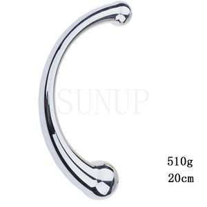 Boîte personnalisée gratuite - Plug <span class=keywords><strong>anal</strong></span> double tête en acier inoxydable, tige de massage du point G, dilatateur, stimulateur du point G, gode <span class=keywords><strong>anal</strong></span> en métal - Product Image 6