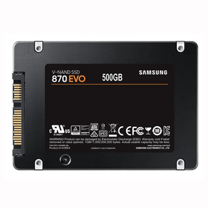 500 go SSD 2.5 pouces SATA 870 EVO 6 Gb/s MZ-77E500BW/ MZ-77E500B/EU SSD disque externe à semi-conducteurs - Product Image 1