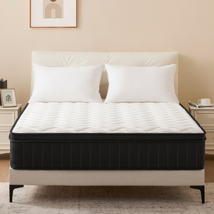 Colchón Personalizado de Alta Gama a <span class=keywords><strong>Precio</strong></span> de Fábrica, Tamaño Queen y King, Espuma Viscoelástica Comprimida, Colchón de Muelles Ensacados Dobles - Product Image 1