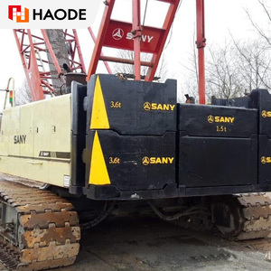 Grue sur chenilles SANY SCC550A de 55 tonnes, la plus vendue, véhicule d'ingénierie d'occasion en excellent état, composants essentiels : roulement, boîte de vitesses - Product Image 3