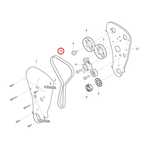 Nieuwe SRM T30 distributieriem voor Chevrolet Tacker Onix 540x22mm - Product Image 5