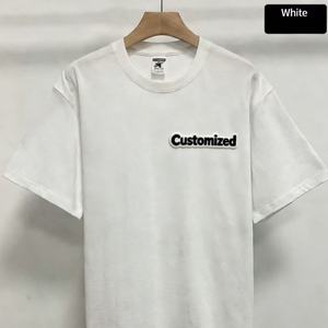 TシャツTシャツTシャツ100% コットンブランク男性用カスタムロゴ3DパフプリントTシャツ - Product Image 2