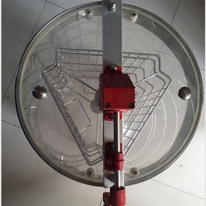 Nouvelle conception, <span class=keywords><strong>extracteur</strong></span> de <span class=keywords><strong>miel</strong></span> manuel <span class=keywords><strong>à</strong></span> 3 cadres en verre organique entièrement transparent et acier inoxydable avec robinet <span class=keywords><strong>à</strong></span> <span class=keywords><strong>miel</strong></span>, en vente - Product Image 6