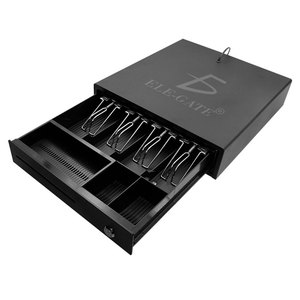 ลิ้นชักเก็บเงินพร้อมถาดปรับระดับได้ RJ 11 ระบบเข้ารหัสแบบเข็มโลหะ - Product Image 1