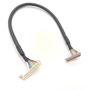 JAE ตัวล็อก FI-X30HL แบบ30PIN ชั่วโมง DF13 hiros สายพีวีซีได้รับการจัดอันดับ IP20ตัวนำทองแดงชุบดีบุกปรับแต่งความยาวได้ - Product Image 1