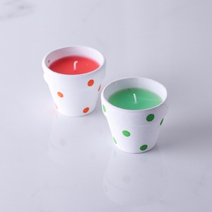 Vela perfumada de citronela para jardín al aire libre, terracota, mayorista - Product Image 4