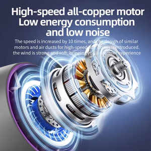 Ventilateur portable USB rechargeable 199 vitesses avec affichage numérique, refroidissement par glace, 1800 mAh, mini ventilateur électrique portable pour l'extérieur en été - Product Image 4