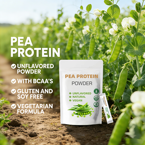 אבקת חלבון אפונה מקורית OEM/ODM סיטונאית, אבקת חלבון אפונה לטיפול בריאותי למבוגרים, 100% צמחי לתיקון שרירים - Product Image 6