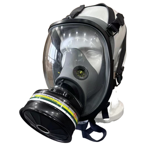 หน้ากากซิลิโคนป้องกันแก๊สพิษป้องกันการเกิดฝ้าหน้ากากอนามัยแบบใช้ซ้ำได้ผ่านการรับรองจาก AS8800R RD40 - Product Image 5