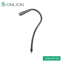 Lampu Kerja Mesin Gooseneck Lengan Fleksibel untuk Mesin CNC Mesin Ukiran IP65 DC12V24V M10A Buatan Pabrik ONN