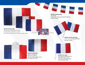 EK 2026 baffi a ventaglio barba artificiale di colore francese - Product Image 3