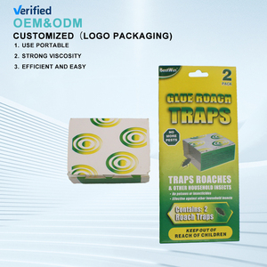 Trappola per scarafaggi <span class=keywords><strong>in</strong></span> carta solida per interni, facile da usare, ecologica, usa e getta, per il controllo degli insetti e la eliminazione dei scarafaggi - Product Image 4