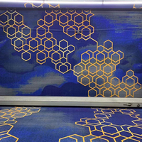 Bon prix tapis de couloir d'entrée d'hôtel 5 étoiles de luxe tapis imprimé