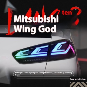 RGB Fantasy <b>LED</b> Assembly Evorestoration New Condition Wingshen Rear Tail <b>Light</b> Lens <b>Red</b> Water Turn Sign FDS-TL-For Mitsub - Product Image 5