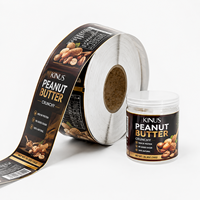 Étiquettes autocollantes personnalisées avec logo de marque, en vinyle imperméable pour pots de miel, emballage en feuille d'or et impression d'étiquettes alimentaires