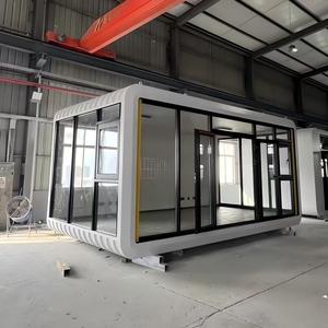 บ้านแคปซูลอัจฉริยะสำเร็จรูปสุดหรูแบบพกพาพร้อมวิวกระจกพาโนรามาเต็มรูปแบบ - Product Image 2