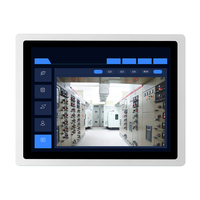 Tablet PC Industrial Todo en Uno de 15 Pulgadas, I3, Pantalla Táctil Capacitiva Resistente al Agua, Sistema WIN 10