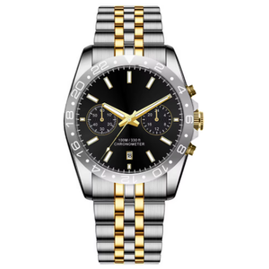 Relojes mecánicos de acero inoxidable de lujo con logotipo personalizado para hombre, esfera de marca ETA con movimiento automático resistente al agua de alta calidad - Product Image 1