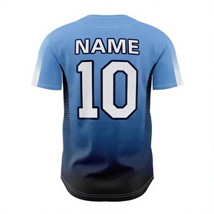 En stock Ropa deportiva Hombres Jersey de béisbol Material de alta calidad Medias mangas Cómodo Hombres Jersey de béisbol - Product Image 3