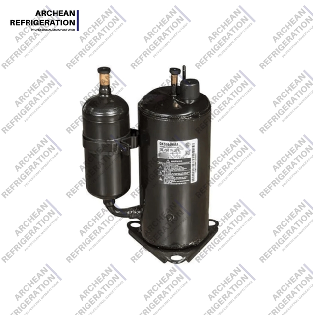 Original Qk222pma Qks222hna R22 Rotary Air Conditioning Compressor for Refrigerators Factory Price