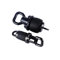 Bouchon de conduit extensible en HDPE noir, quadplex 50 mm, bouchon de conduit mécanique