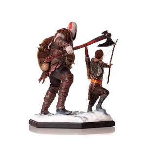 Figura de Acción de God <span class=keywords><strong>of</strong></span> <span class=keywords><strong>War</strong></span> <span class=keywords><strong>Kratos</strong></span> y Atreus Padre e Hijo, Juguetes de Dibujos Animados, Estatua de Vinilo, Muñeco, Regalo de Modelo de Colección - Product Image 4