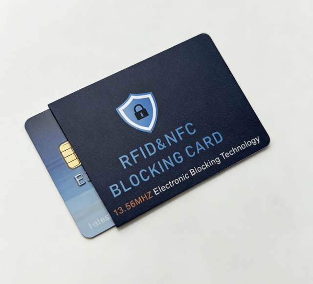 Ecatoo Promotional RFID Blocking Card Anti Theft for Wallet Protect Digital Security